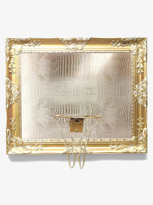 Gold Basketball Hoop